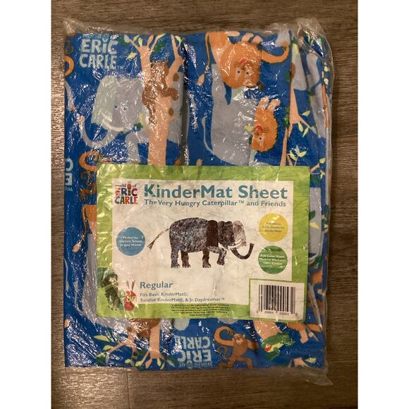 KinderMat Eric Carle Very Hungary Caterpillar Sheet/Cover - Picture 1 of 2